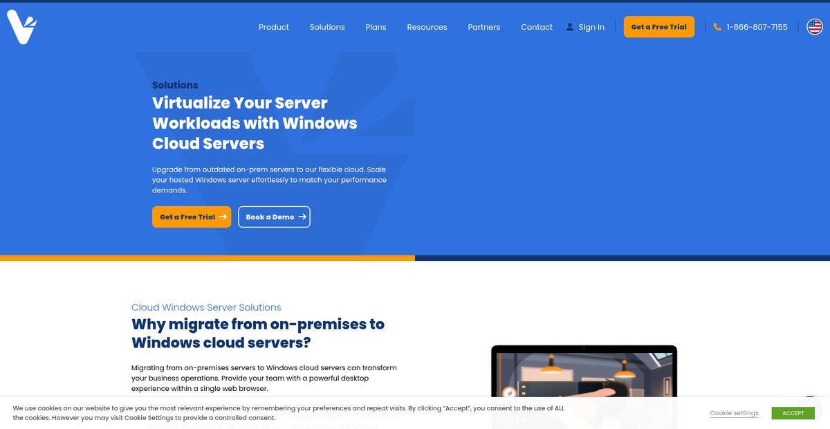 Windows Cloud Servers Screenshot