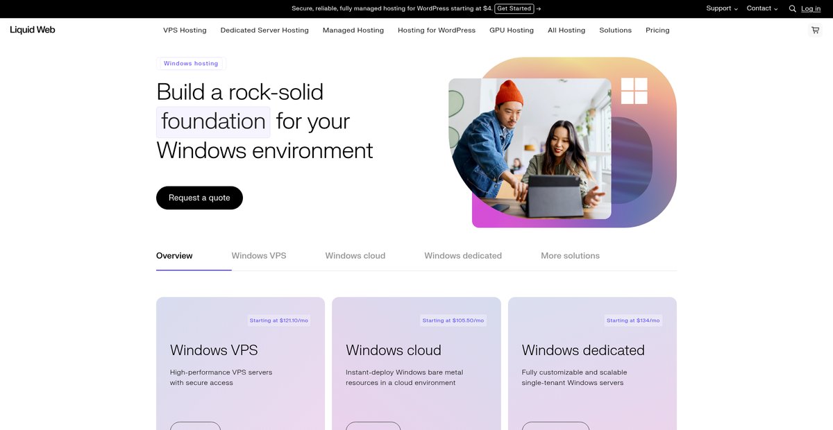 Windows Hosting | Web Hosting for Windows + ASP.NET Screenshot