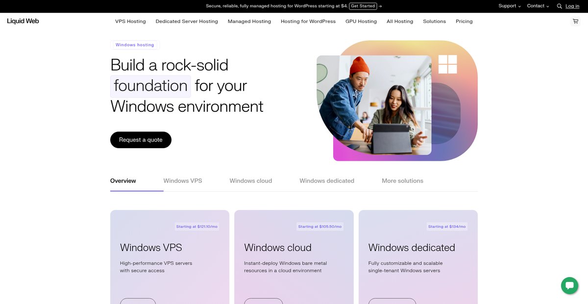 Windows Hosting | Web Hosting for Windows + ASP.NET Screenshot