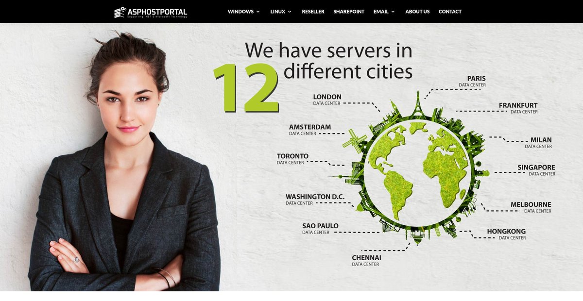 ASPHostPortal.com - Best, Cheap and Reliable Windows 2019/2016/2012 Hosting, .NET 5 Screenshot