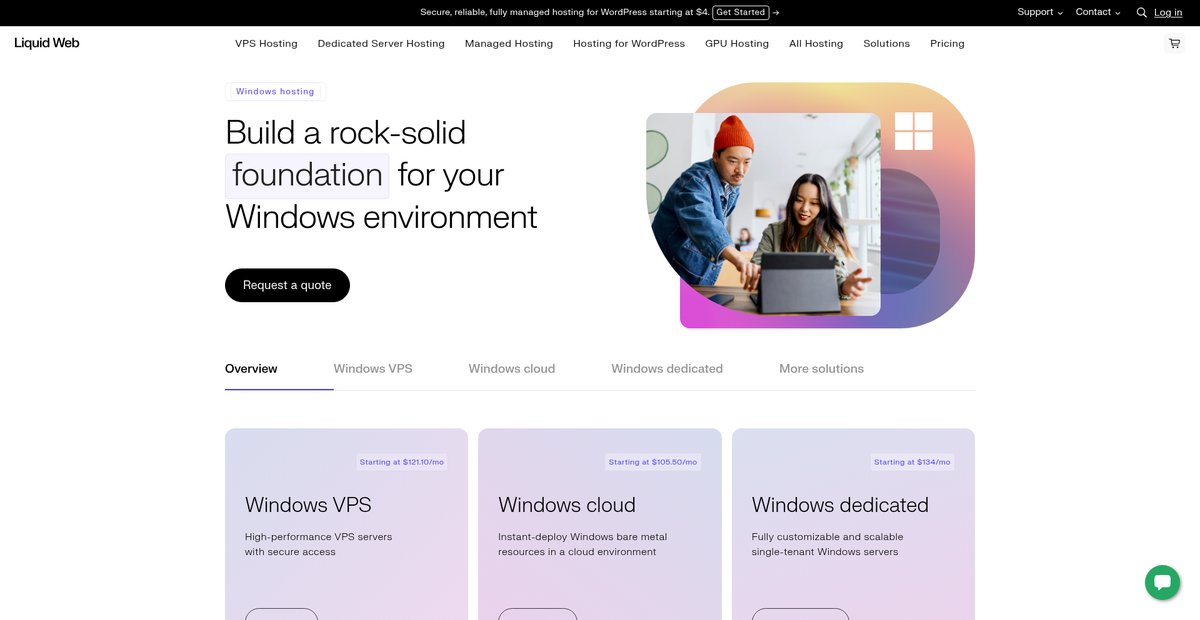Windows Hosting | Web Hosting for Windows + ASP.NET Screenshot