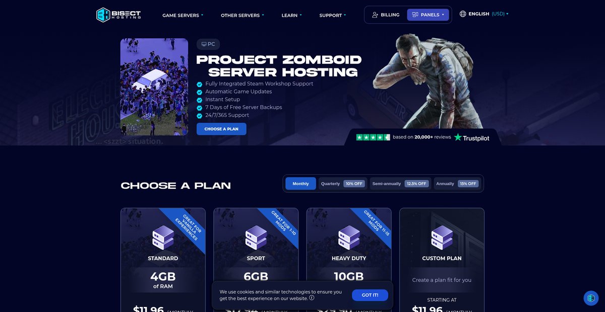Project Zomboid Server Hosting Screenshot